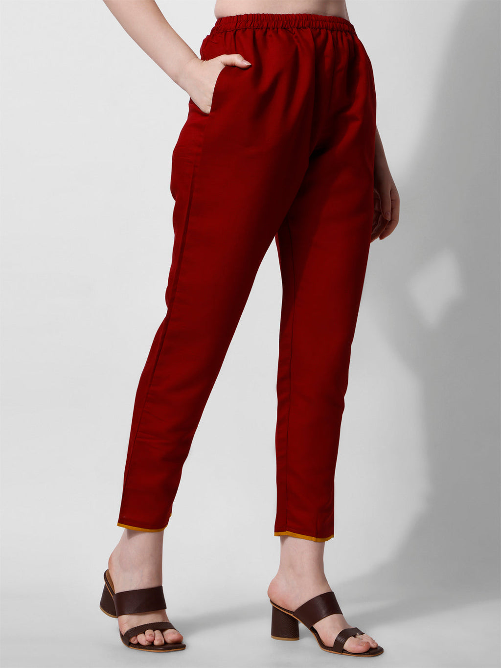 Hand Embroidered Kurta With Pant And Organza Dupatta Set, Multicolor - Hiral Fashion | Grocsy