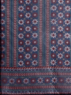 Embroidered Kurta With Pant And Printed Dupatta Set, Multicolor - Hiral Fashion | Grocsy