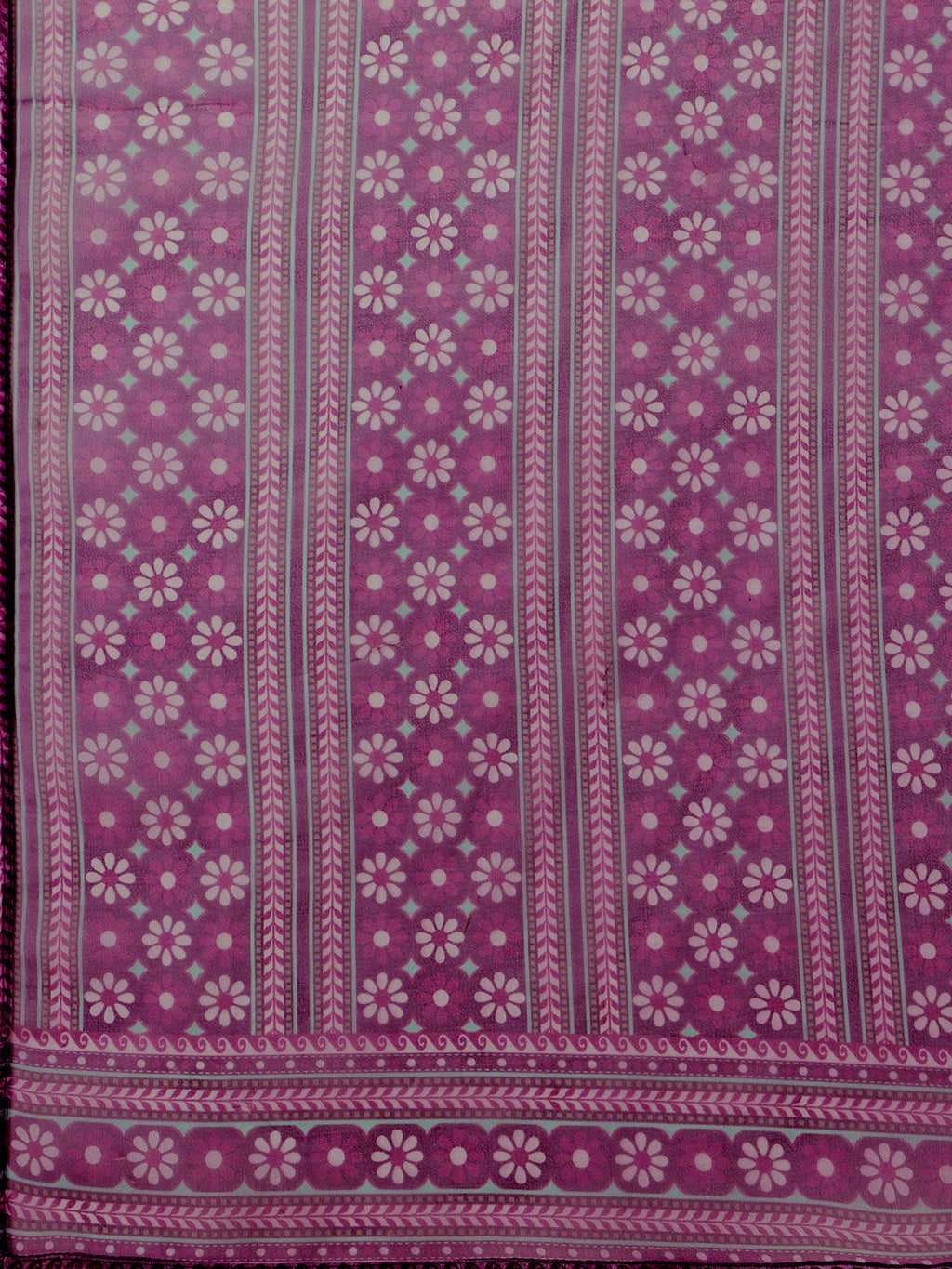 Embroidered Kurta With Pant And Printed Dupatta Set, Multicolor - Hiral Fashion | Grocsy