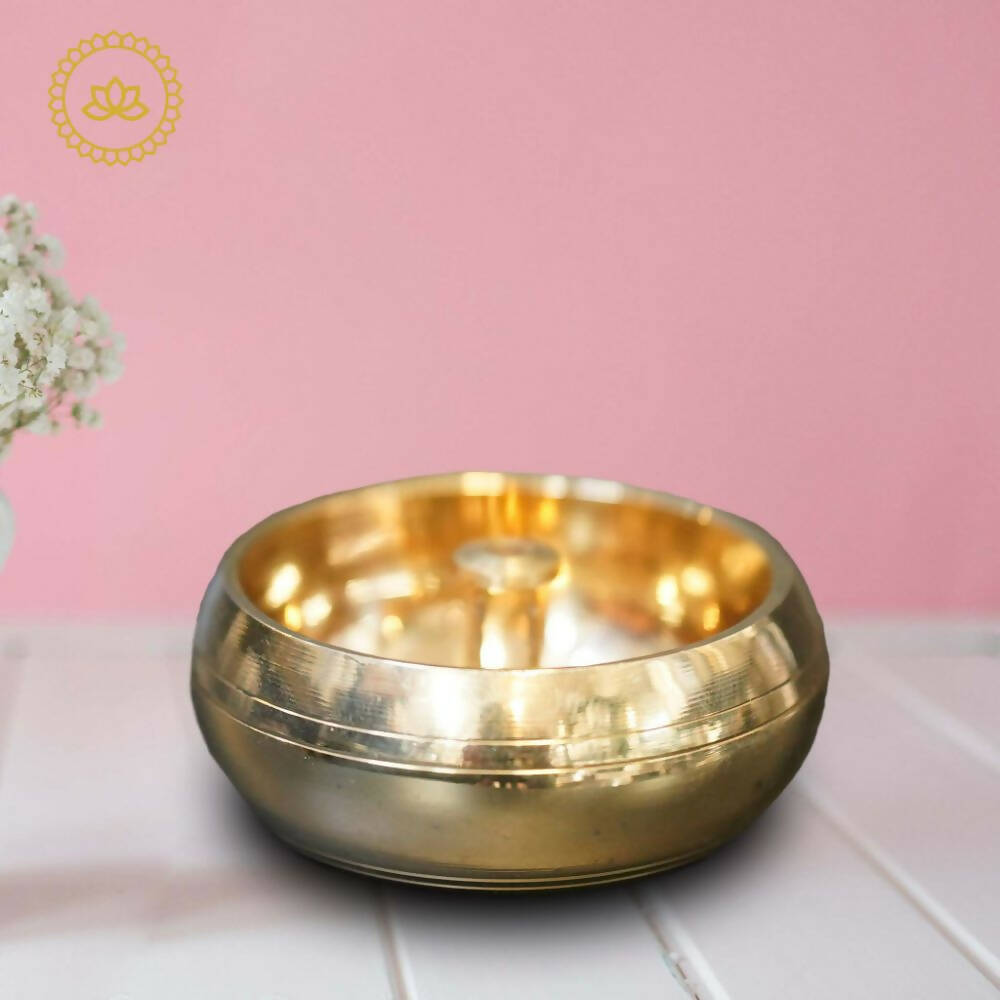 Brass Bowl Diya | Grocsy