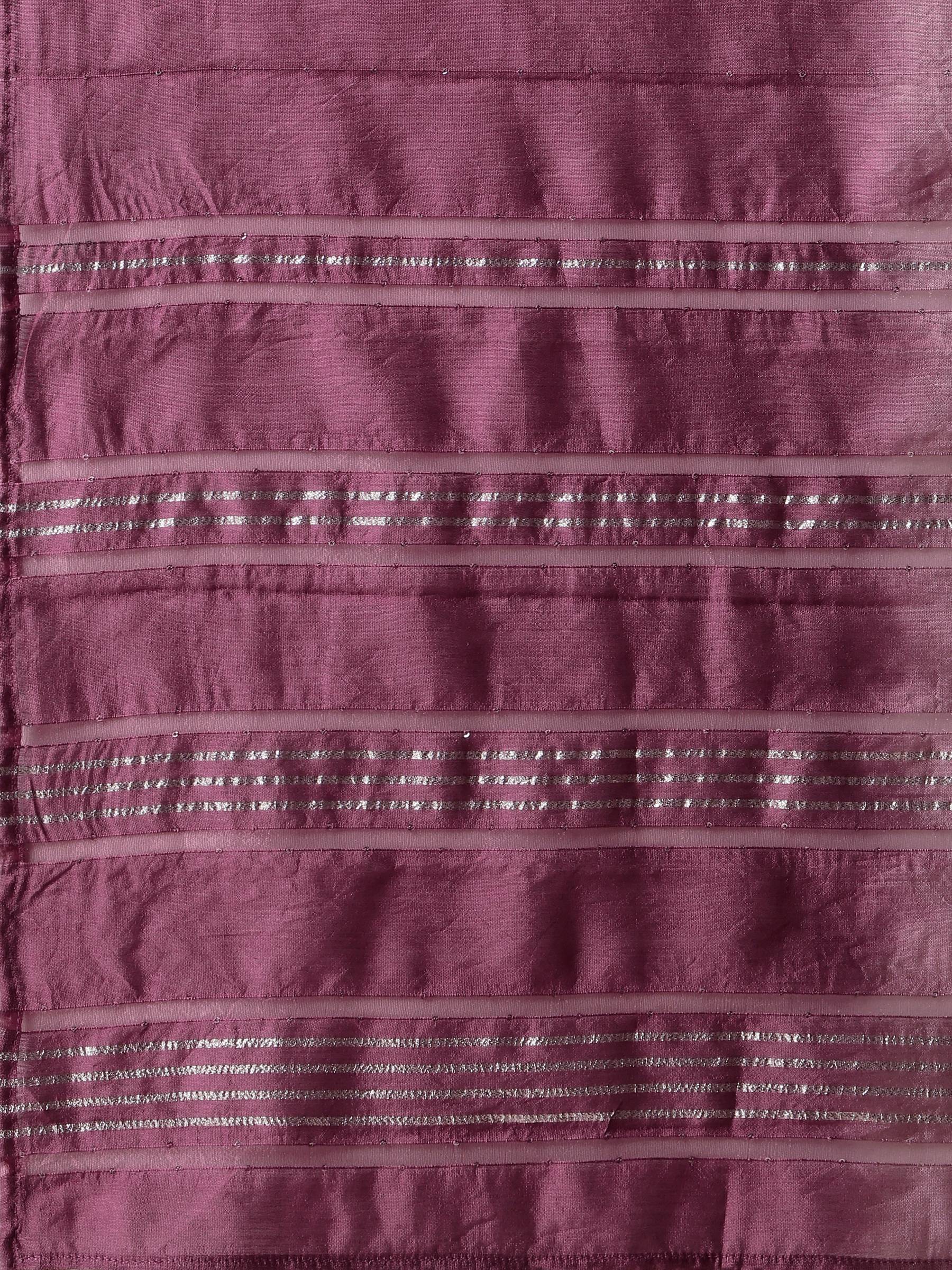 Hand Embroidered Chanderi Kurta With Pant And Dupatta Set, Multicolor - Hiral Fashion | Grocsy