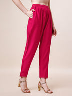 Hand Embroidered Kurta With Pant & Dupatta, Multicolor - Hiral Fashion | Grocsy
