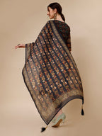 Ethnic Motif Printed Kurta With Pant & Printed Dupatta, Multicolor - Hiral Fashion | Grocsy