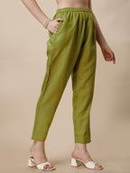 Printed & Embroidered Kurta With Pant & Printed Dupatta Set, Multicolor - Hiral Fashion | Grocsy