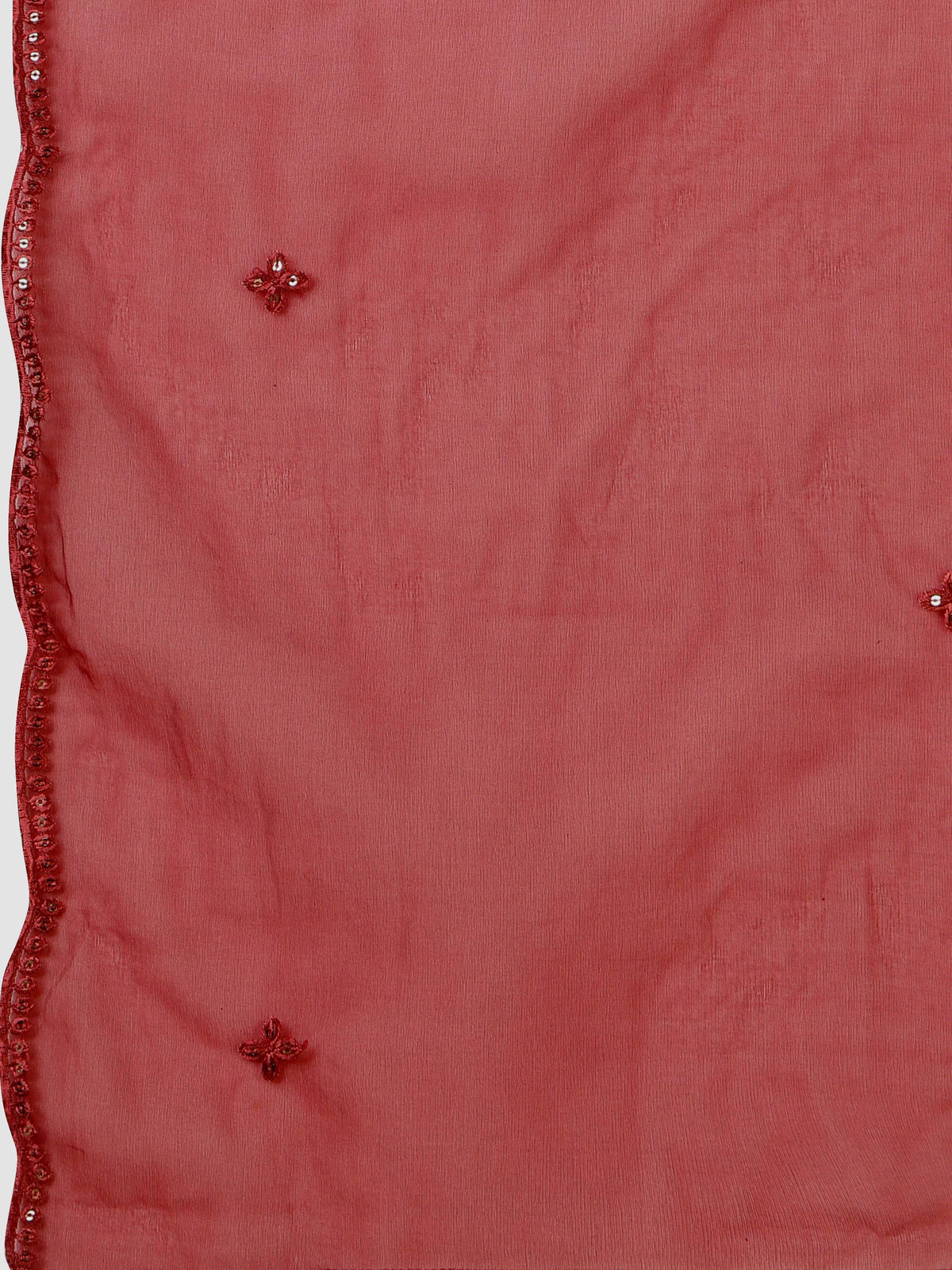 Embroidered Kurta With Pant And Dupatta Set, Multicolor - Hiral Fashion | Grocsy