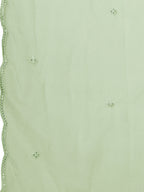 Hand Embroidered Kurta With Pant And Dupatta Set, Multicolor - Hiral Fashion | Grocsy