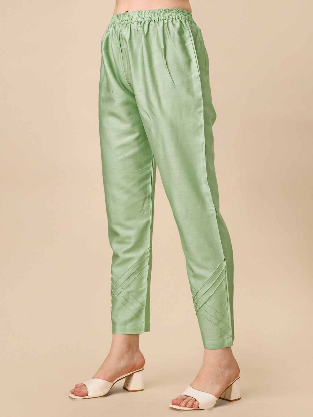 Hand Embroidered Kurta With Pant And Dupatta Set, Multicolor - Hiral Fashion | Grocsy