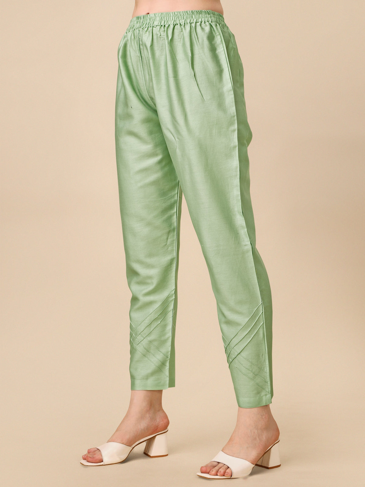 Hand Embroidered Kurta With Pant And Dupatta Set, Multicolor - Hiral Fashion | Grocsy