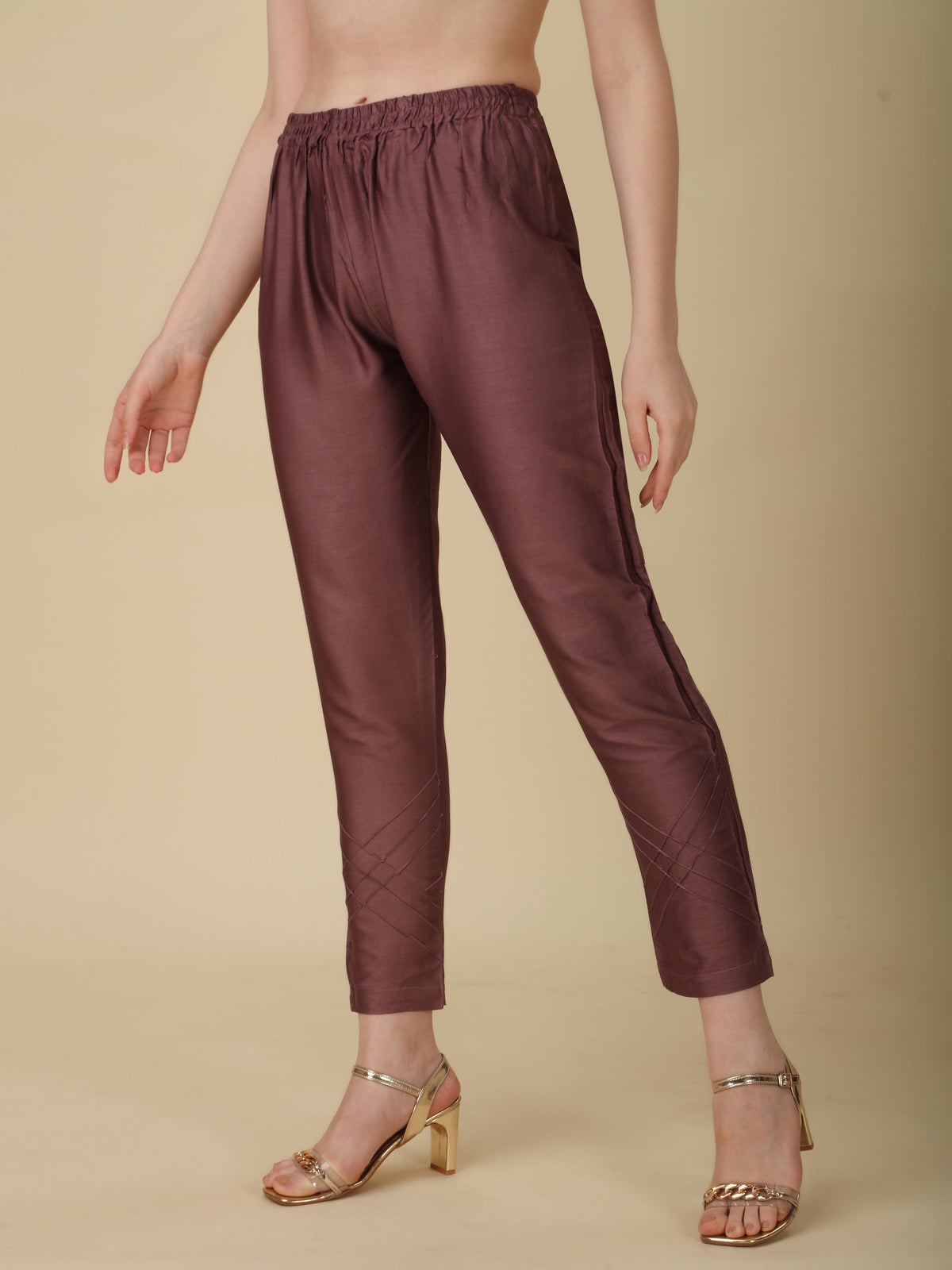 Hand Embroidered Kurta With Pant And Dupatta Set, Multicolor - Hiral Fashion | Grocsy