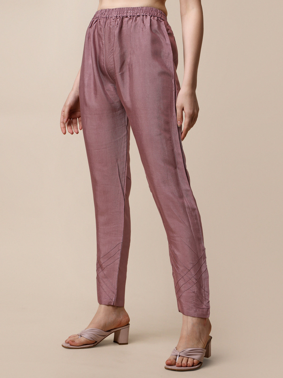 Hand Embroidered Kurta With Pant And Dupatta Set, Multicolor - Hiral Fashion | Grocsy