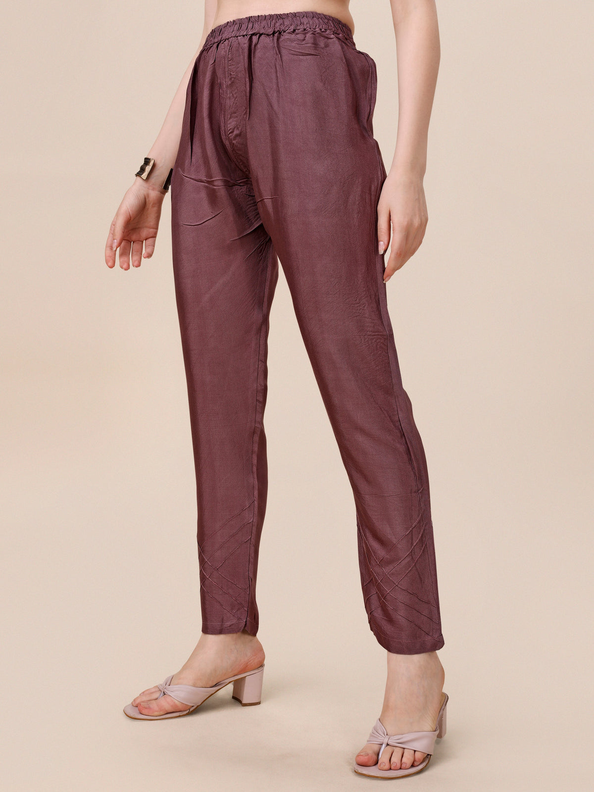Hand Embroidered Kurta With Pant And Dupatta Set, Multicolor - Hiral Fashion | Grocsy