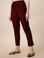 Embroidered Maroon Kurta With Pant And Dupatta Set, Multicolor - Hiral Fashion | Grocsy