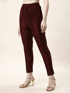 Embroidered Kurta With Pant And Dupatta Set, Multicolor - Hiral Fashion | Grocsy
