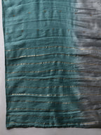 Hand Embroidered Kurta With Pant And Dupatta Set, Multicolor - Hiral Fashion | Grocsy