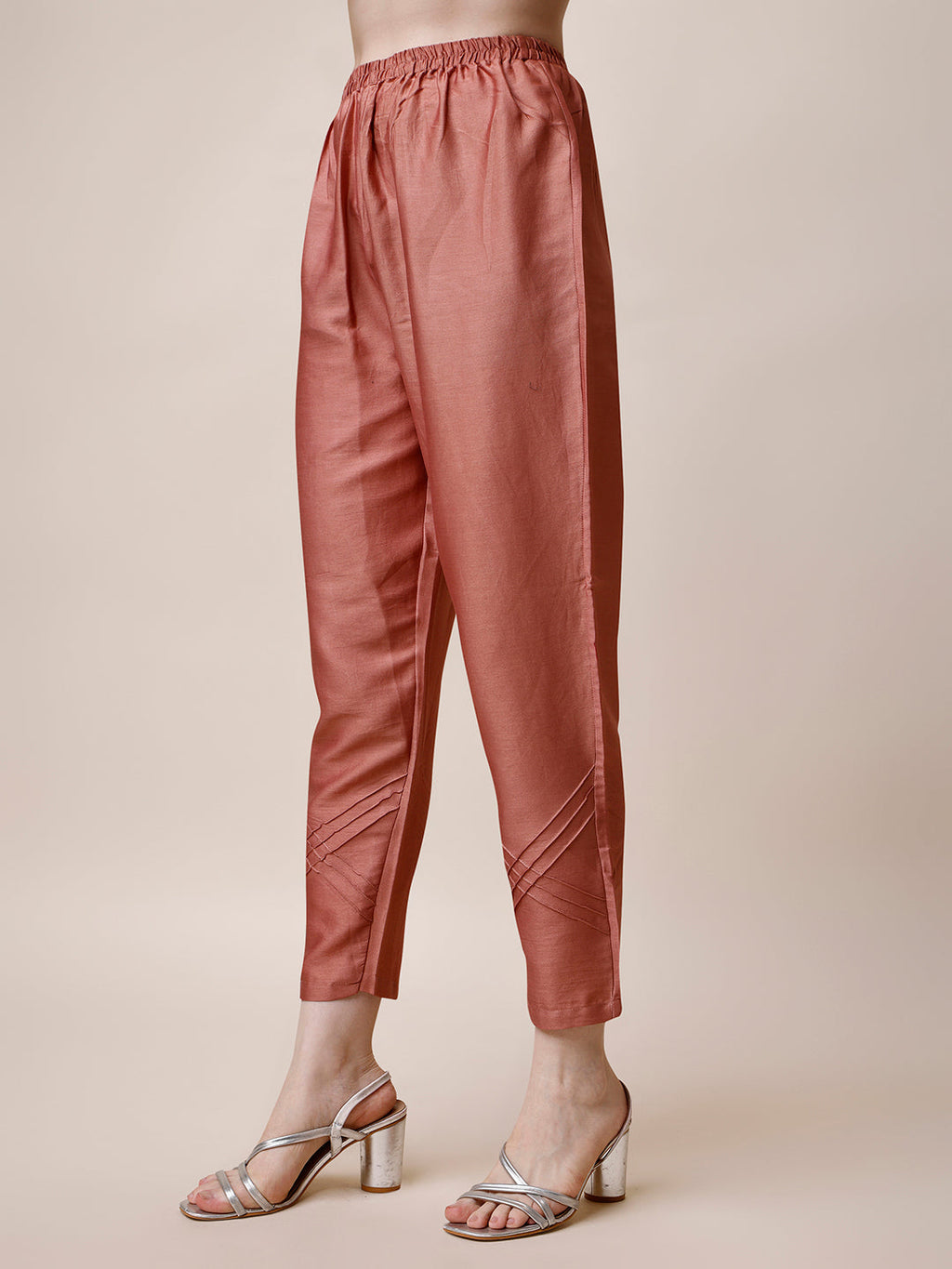 Hand Embroidered Kurta With Pant And Dupatta Set, Multicolor - Hiral Fashion | Grocsy