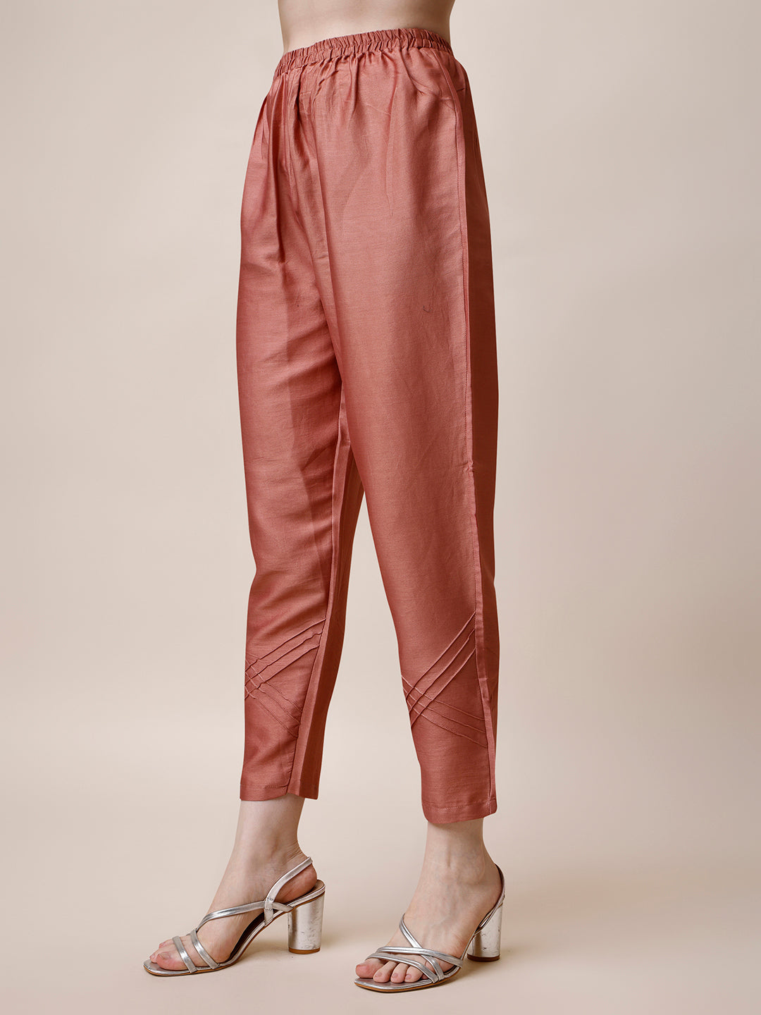 Hand Embroidered Kurta With Pant And Dupatta Set, Multicolor - Hiral Fashion | Grocsy