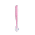 Safe-O-Kid Soft Tip Silicone Spoon, Pink For Kids Protection | Grocsy