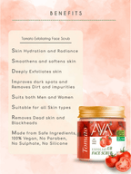 AYA Tomato Exfoliating Face Scrub | Grocsy