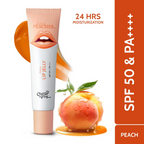 Chemist At Play Peach Lip Jelly Lip Balm With SPF 50 PA++++ | Grocsy
