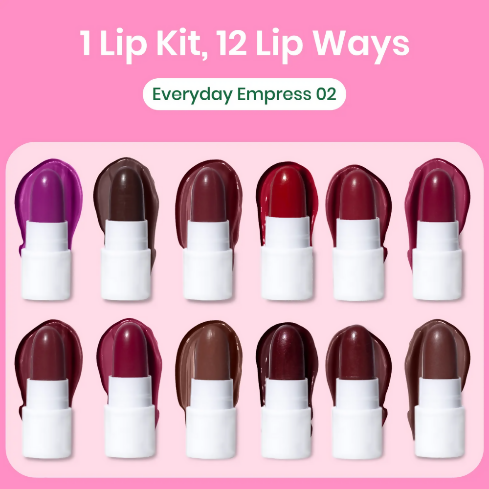 NY Bae 12 In 1 Mini Lip Kit - Everyday Empress 02 | Grocsy