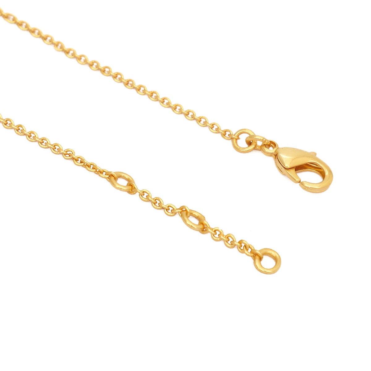 Nuyug 18k Trio Pendant Gold Anti Tarnish Necklace | Grocsy
