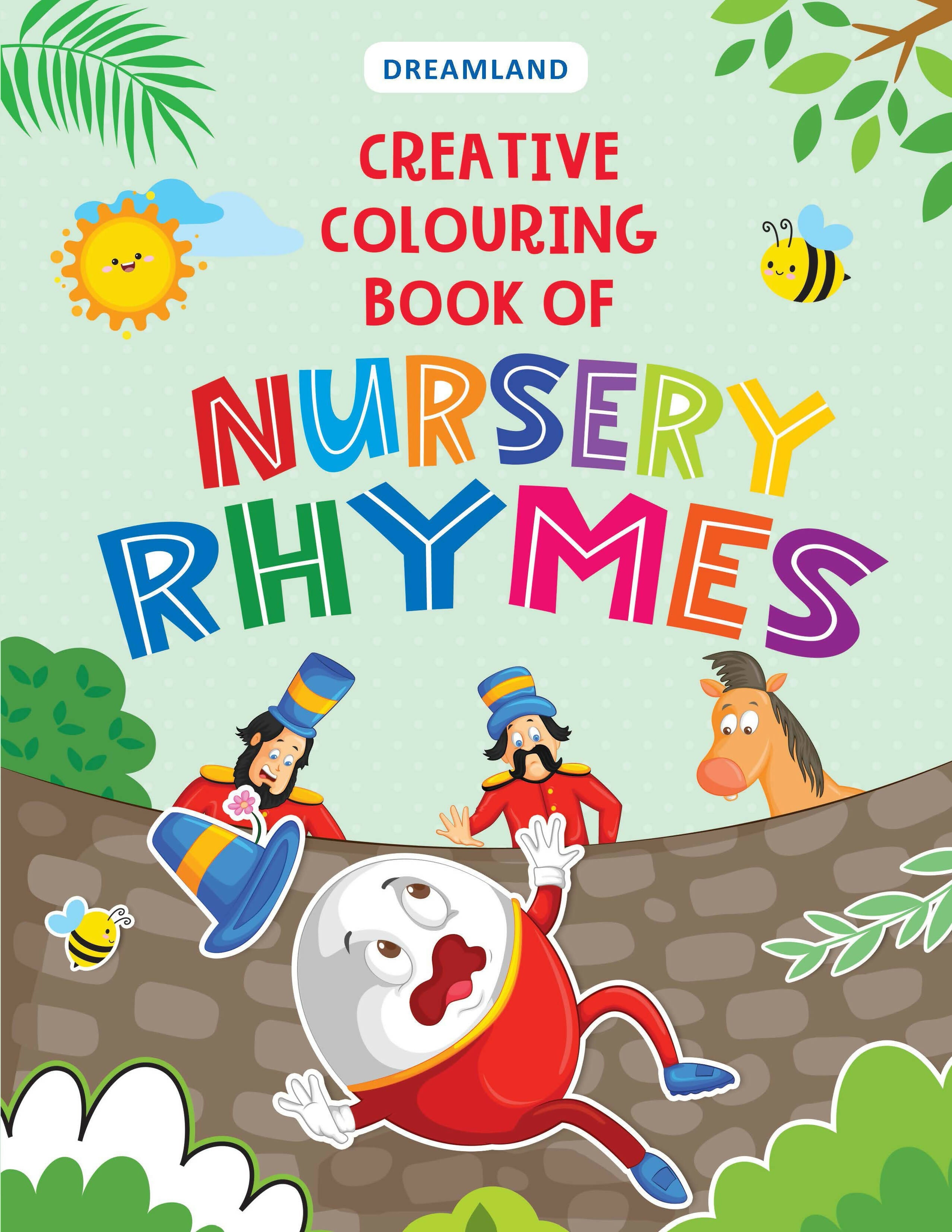 Dreamland Creative Colouring Book - Nursery Rhymes | Grocsy