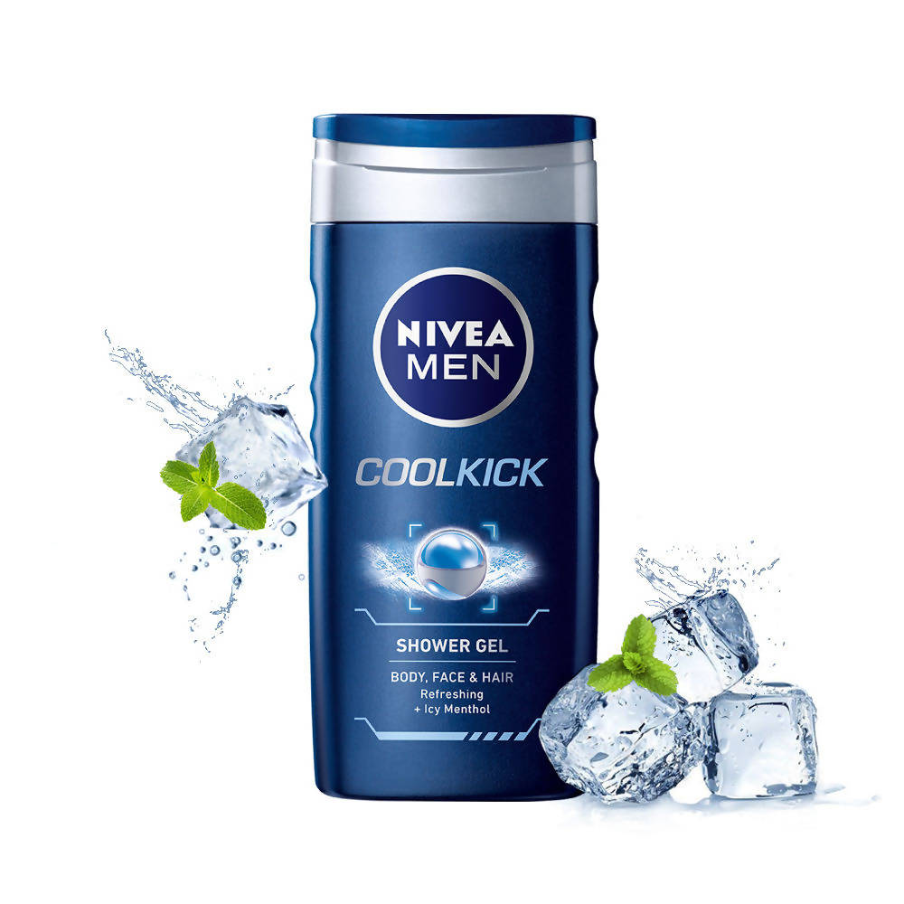 Nivea Men Cool Kick Shower Gel | Grocsy