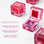 Gush Beauty Play Tint & Lip Stains - 2 in 1 Lip and Cheek Tint - Rose Pink & Brown Sugar | Grocsy
