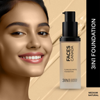 Faces Canada Flawless Matte Foundation - Medium Natural 022 | Grocsy