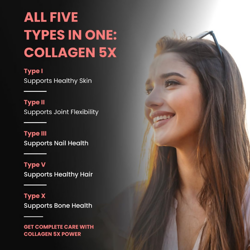 Carbamide Forte Multi Collagen For Skin Type I, II, III, V & X Powder - Watermelon | Grocsy