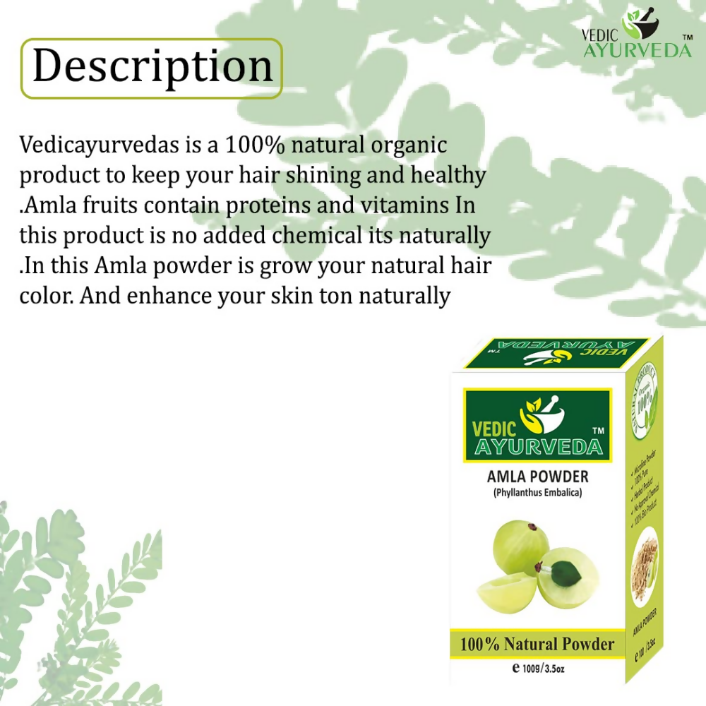 VedicAyurveda Amla Powder | Grocsy