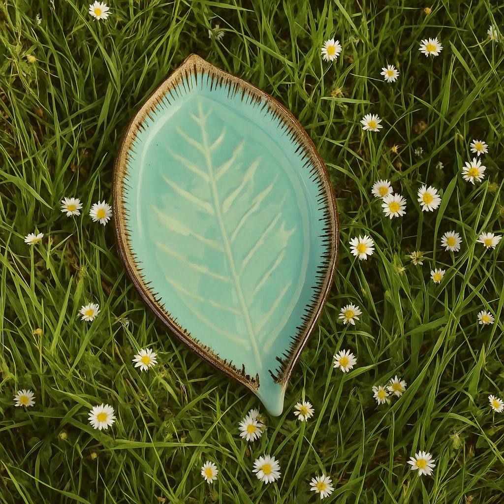 Simply Soho Meadow Leaf Platter | Grocsy