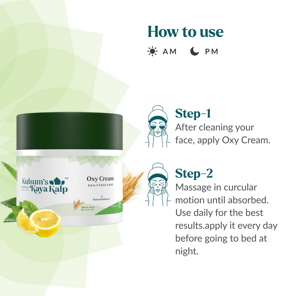 Kulsum's Kaya Kalp Oxy Cream For Natural Radiance | Grocsy