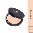 Pilgrim Pure Ivory Matte Finish Compact Powder Absorbs Oil, Conceals & Gives Radiant Skin | Grocsy