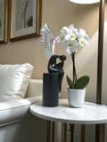 Sun Mun Decors Black & Silver Lady with Wings | Grocsy
