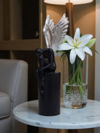 Sun Mun Decors Black & Silver Lady with Wings | Grocsy