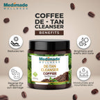 Medimade Wellness Coffee De-Tan Cleanser | Grocsy