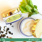 Just Herbs I'brite Almond & Green Tea Nourishing Under Eye Cream | Grocsy