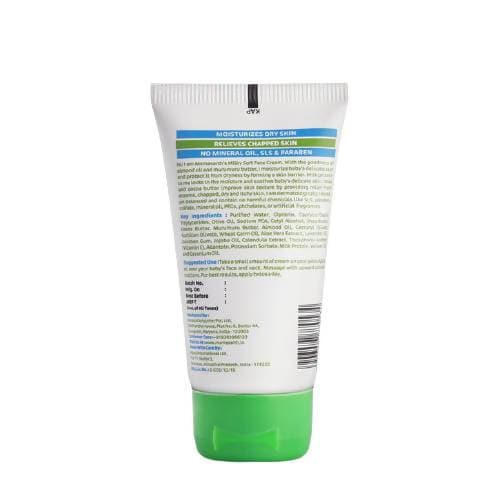 Mamaearth Milky Soft Baby Face Cream For Moisturizes, Soothes, Heals Chapped Skin | Grocsy