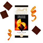 Lindt Excellence Orange Intense Dark Chocolate | Grocsy