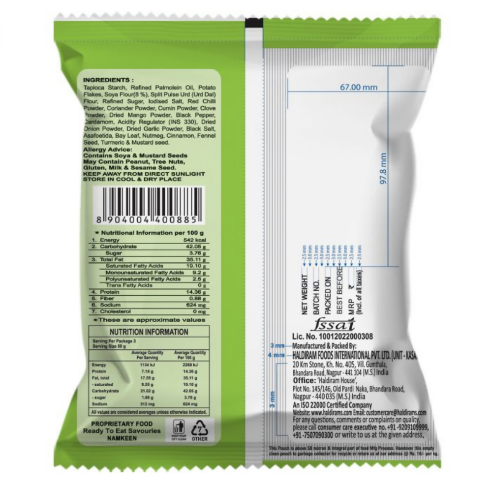 Haldiram's Soya Chips | Grocsy