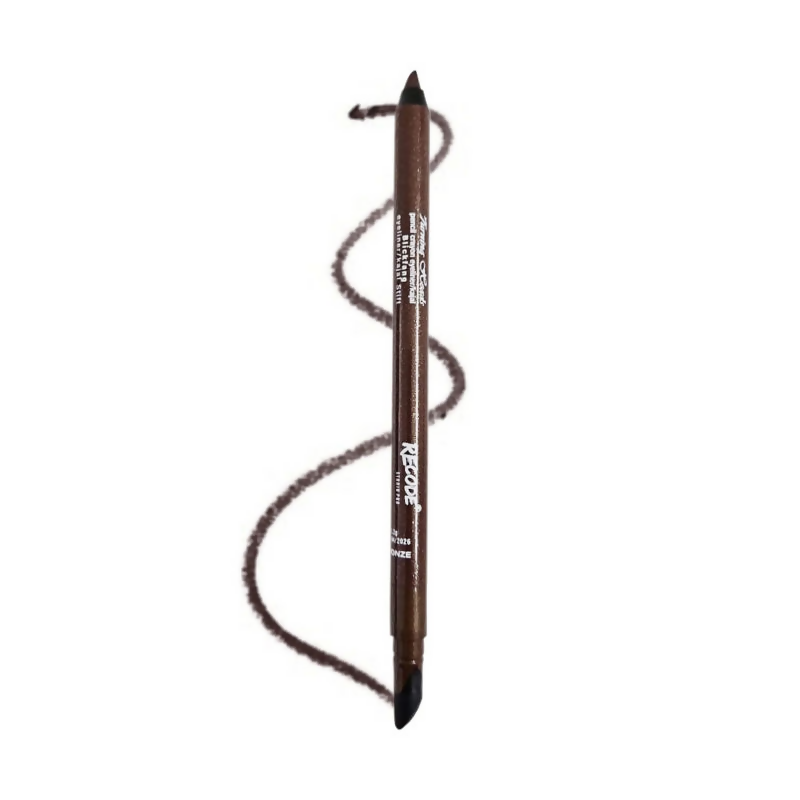 Recode Turning Heads Crayon Gel Eyeliner Cum Kajal Pencil - Wow Bronze | Grocsy