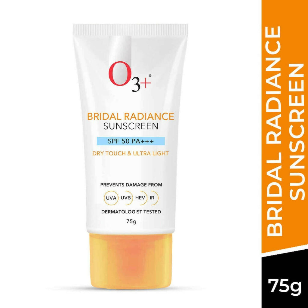 Professional O3+ Bridal Radiance Sunscreen SPF 50 PA +++ | Grocsy
