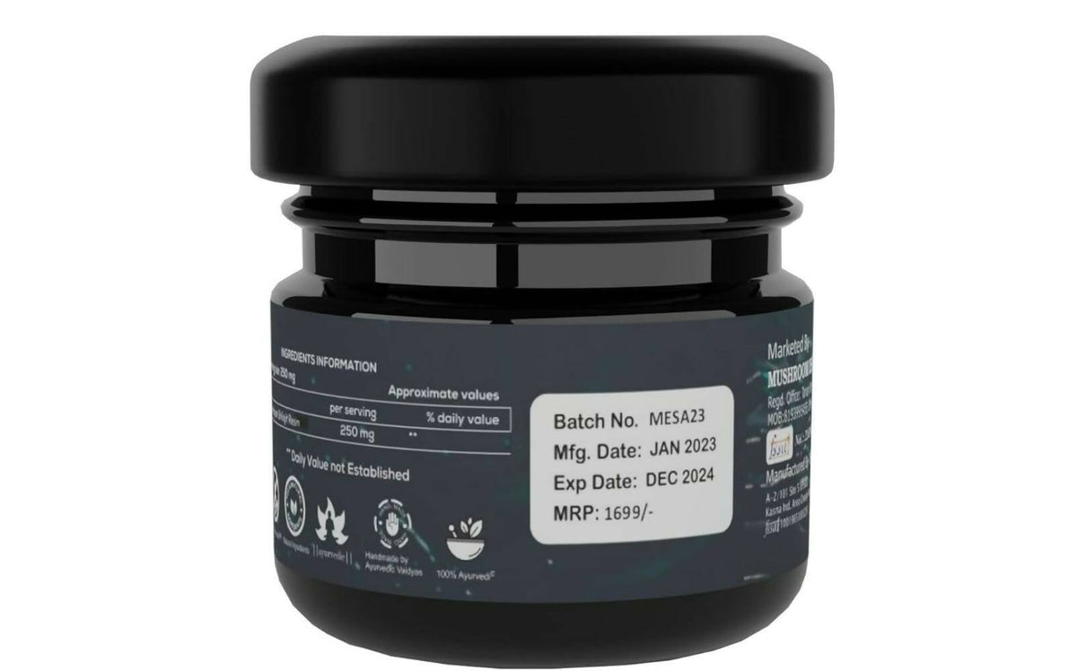 Mushroom Essence Pure Himalayan Sj Resin | Grocsy