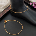 JS Fashion High Gold Classic Chain Payal for Women & Girls | Grocsy