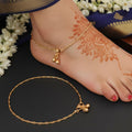 JS Fashion Designer High Gold Polish Fancy Style Payal for Women & Girls | Grocsy