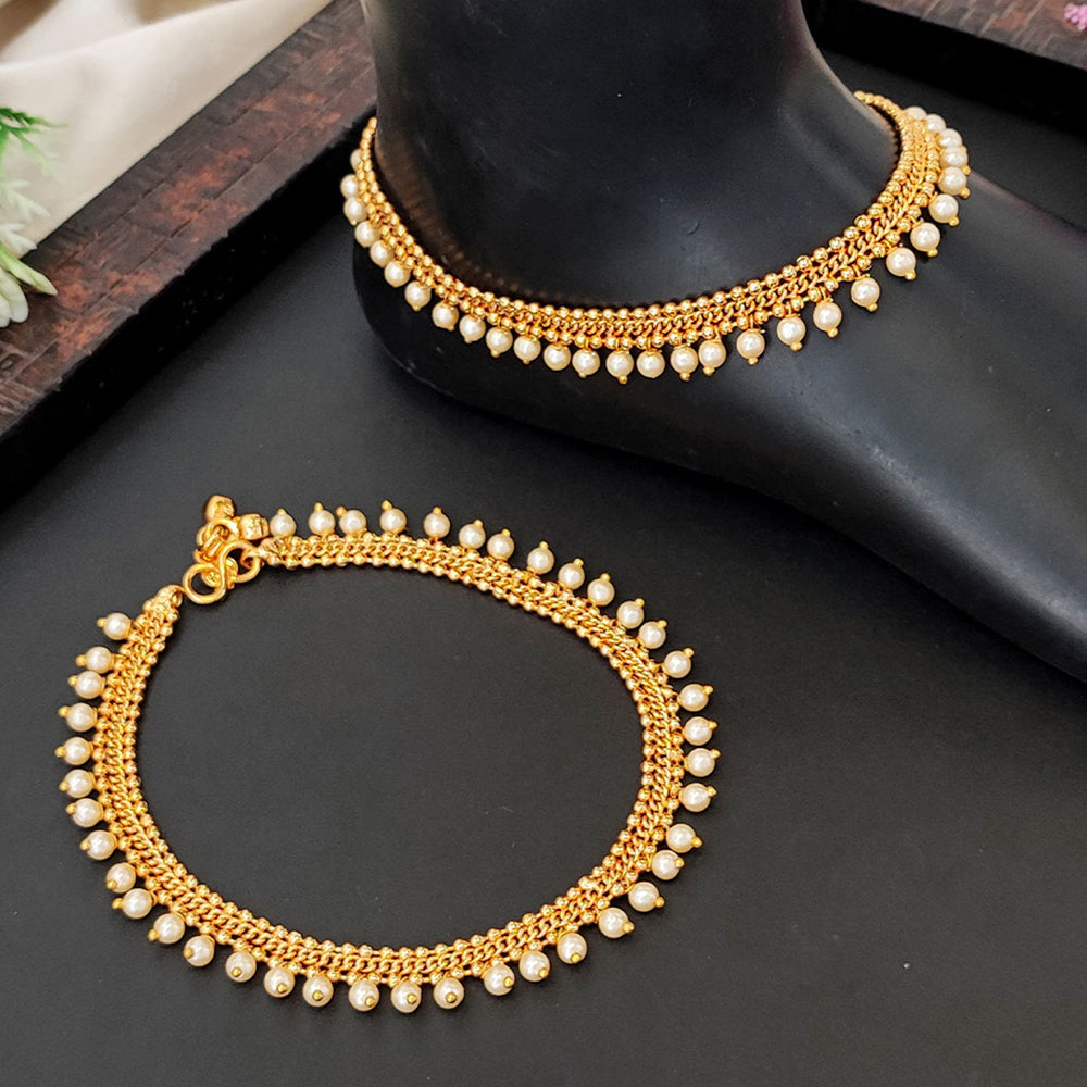 JS Fashion Elegant High Gold Traditional Payal for Women & Girls | Grocsy