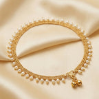 JS Fashion Premium High Gold Bridal Anklet Payal for Women & Girls | Grocsy
