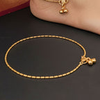 JS Fashion Traditional High Gold Daily Wear Anklet Payal for Women & Girls | Grocsy
