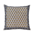 The Decor Nook Yellow Booti Print Cushion Cover | Grocsy
